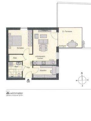 Grundriss OG Wohnung 9