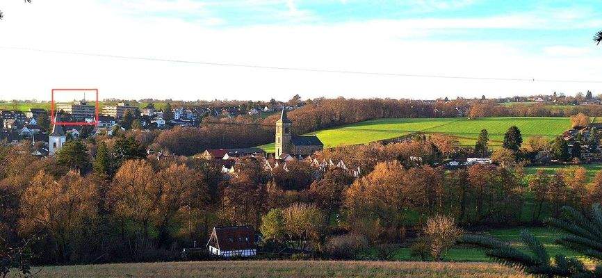 Fernsicht auf das Haus