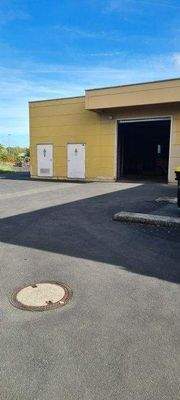 Trafostation LKW links