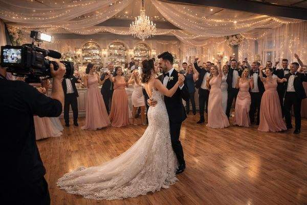 Tanzfläche EG Hochzeitssaal virtuell gestaged