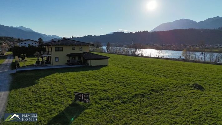 KIRCHBICHL - 726 m² Baugrund - ein Stück Natur - Drohnenaufnahme