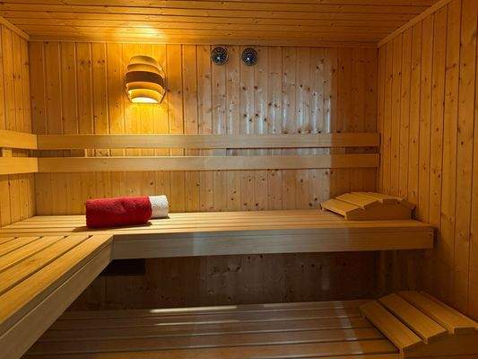 Sauna inklusive