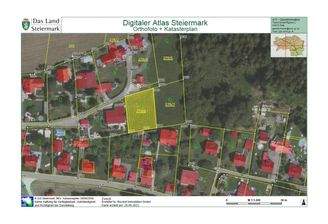 Orthofoto + Katasterplan