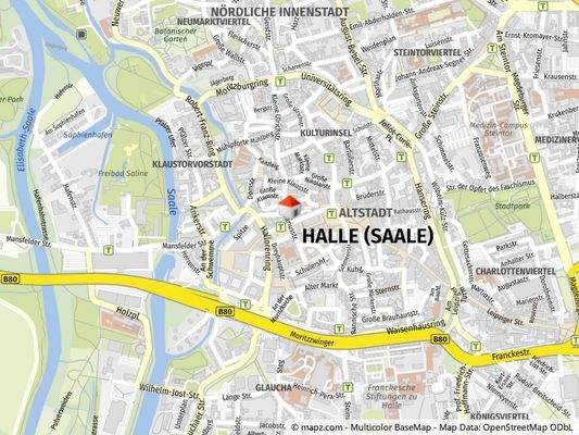 Geolyzer Kartenausschnitt