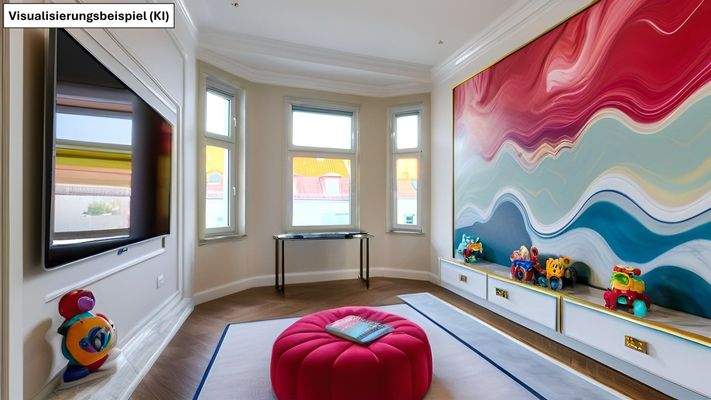 Kinderzimmer Illustration