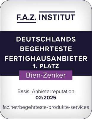 Siegel FAZ Begehrteste Produkte  BIEN-ZENKER ,pxW