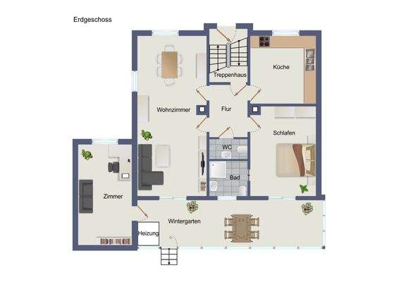 Grundriss Erdgeschoss