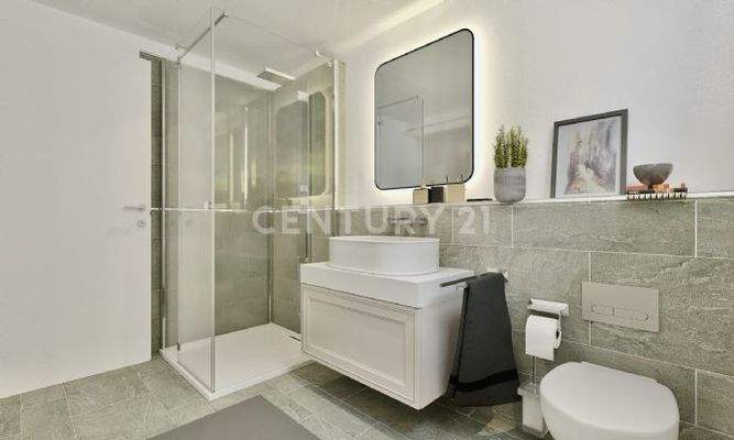 Visualisierung Bad Wohnung 1 EG 