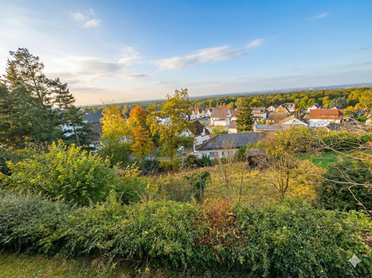 Sicht von Terrasse Obgerschoss