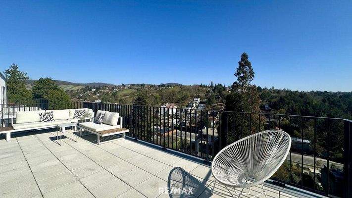 Terrasse mit unvergleichbaren Blick