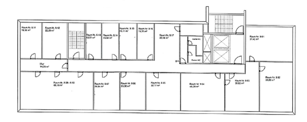Grundriss, ca. 560 m²
