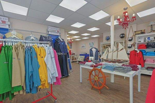 Der Ladenbereich der Gewerbeeinheit 