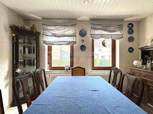 Esszimmer im Erdgeschoss