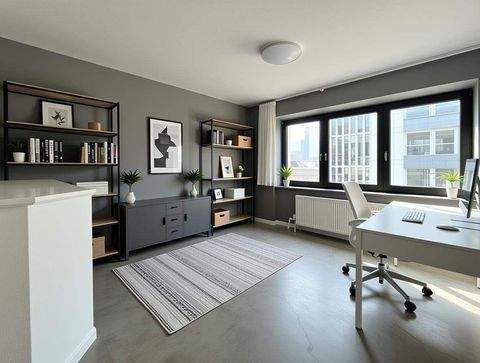 Büro 1. Büroausstattung KI generiert.