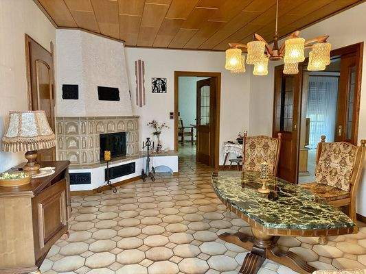 Wohnküche / Kaminzimmer