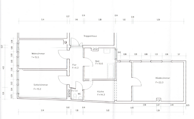 Grundriss 1.OG rechts