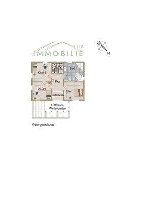 Grundriss Obergeschoss