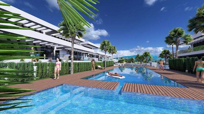 Contemporary Golf Apartments in a Lush Complex in Algorfa