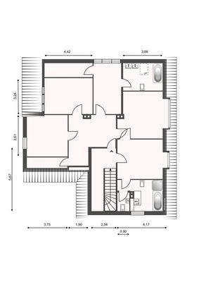 Grundriss Dachgeschoss