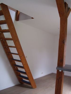 Treppe ins Schlafzimmer