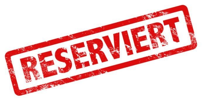 reserviert