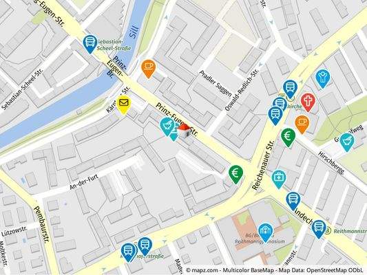 Geolyzer Kartenausschnitt