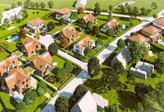 Visualisierung Baugebiet