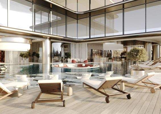 pool sitting area 