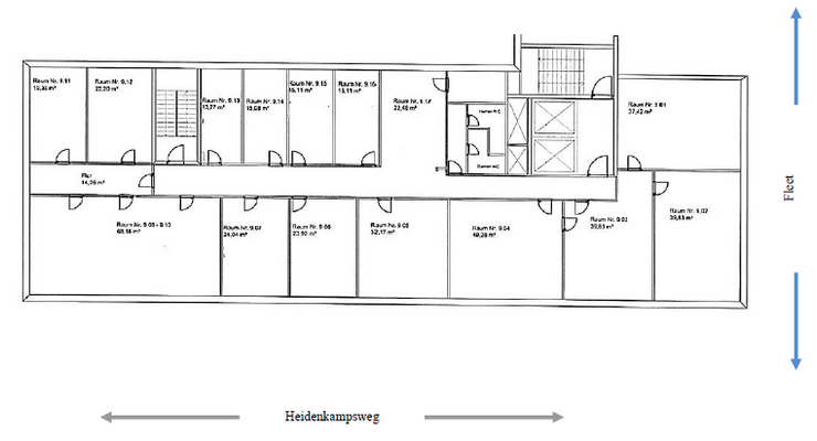 Grundriss 9. OG