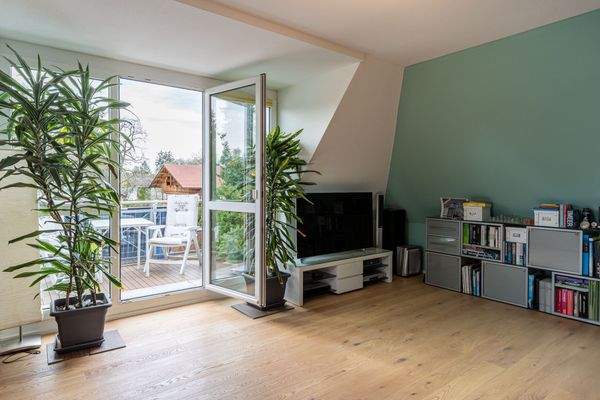 Wohnbereich mit Balkon