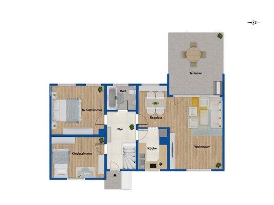 Grundriss Erdgeschoss