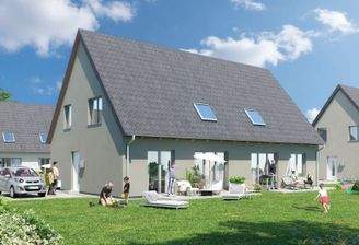 Moderne und komfortable Doppelhäuser im Neubauproj