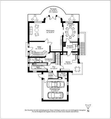 Grundriß Erdgeschoß