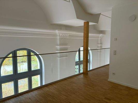 offenes Schlafzimmer