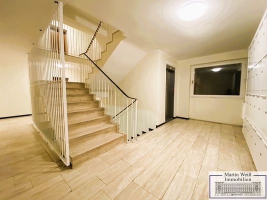 Blick in das Treppenhaus