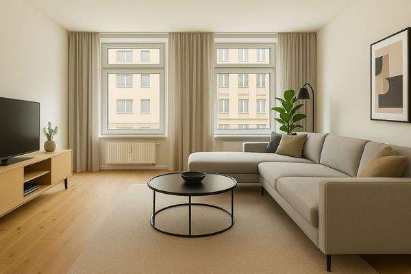 Einrichtungsbeispiel Wohnzimmer