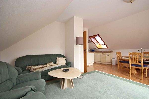 Wohnzimmer/Küche Obergeschoß