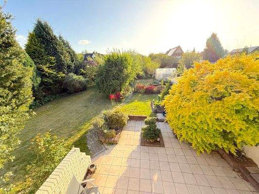 Blick in d. Garten