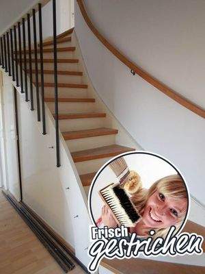 Treppe zur 2. Etage