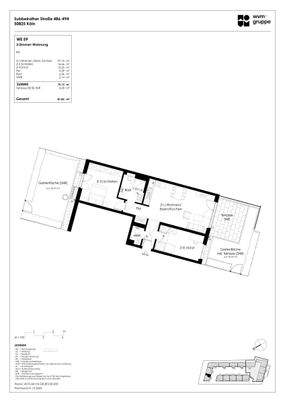 Verkaufsgrundriss WE 59