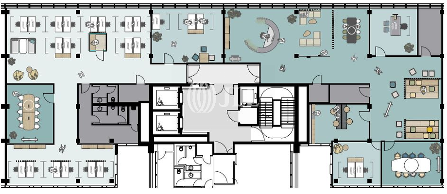Grundriss Ebene 7, BT 3, ME13.