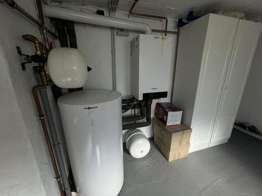 Erneuerte Gasheizung