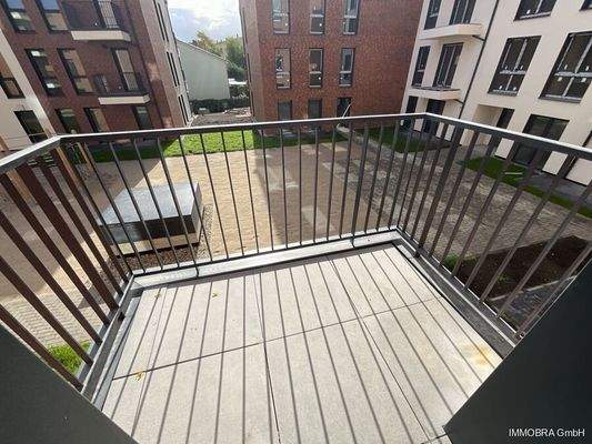 Balkon Arbeitszimmer