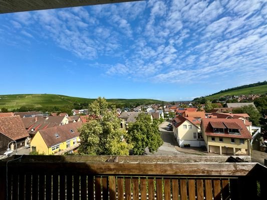 Blick vom Balkon