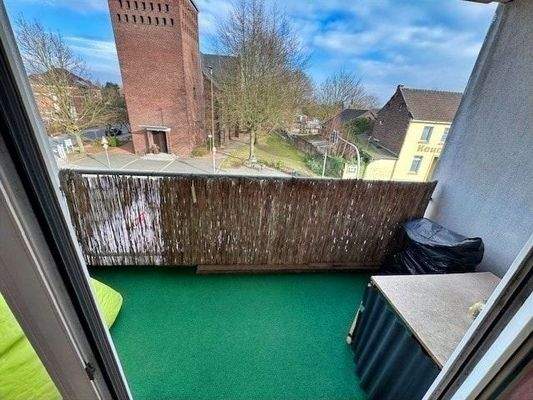 Loggia am Wohnzimmer