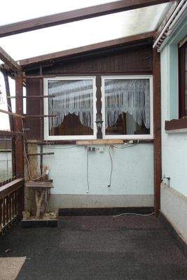 überdachter Sitzplatz