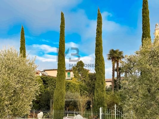 Blick Promenade Richtung Wohnhaus - vista passeggiata direzione casa