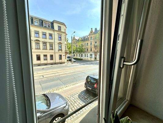 Blick aus dem Fenster