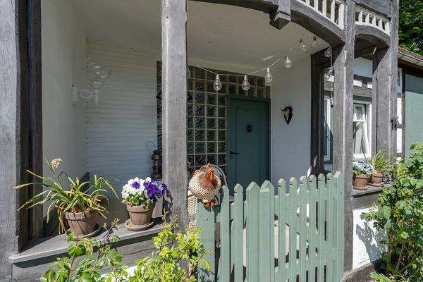 .... die Veranda mit einer Tasse Tee ist herrlich