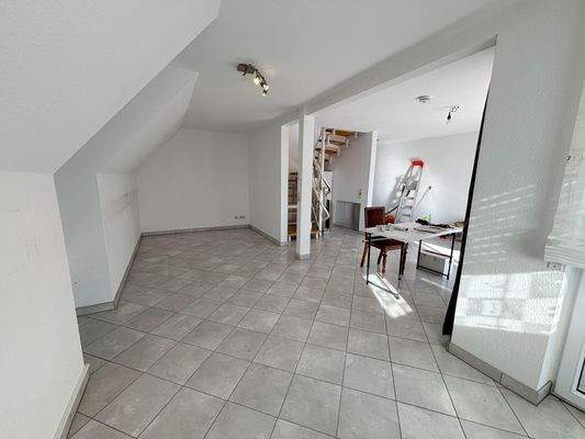 Blick ins Wohnzimmer